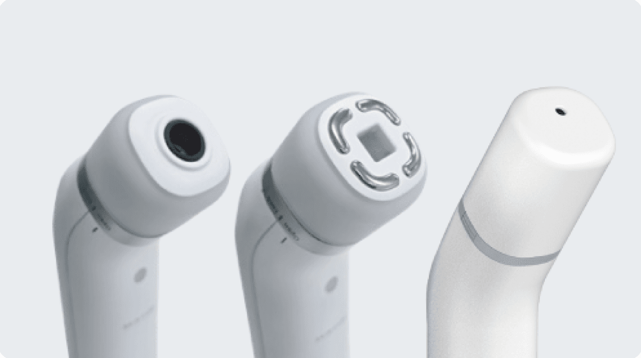 Attaching a probe to the handpiece
